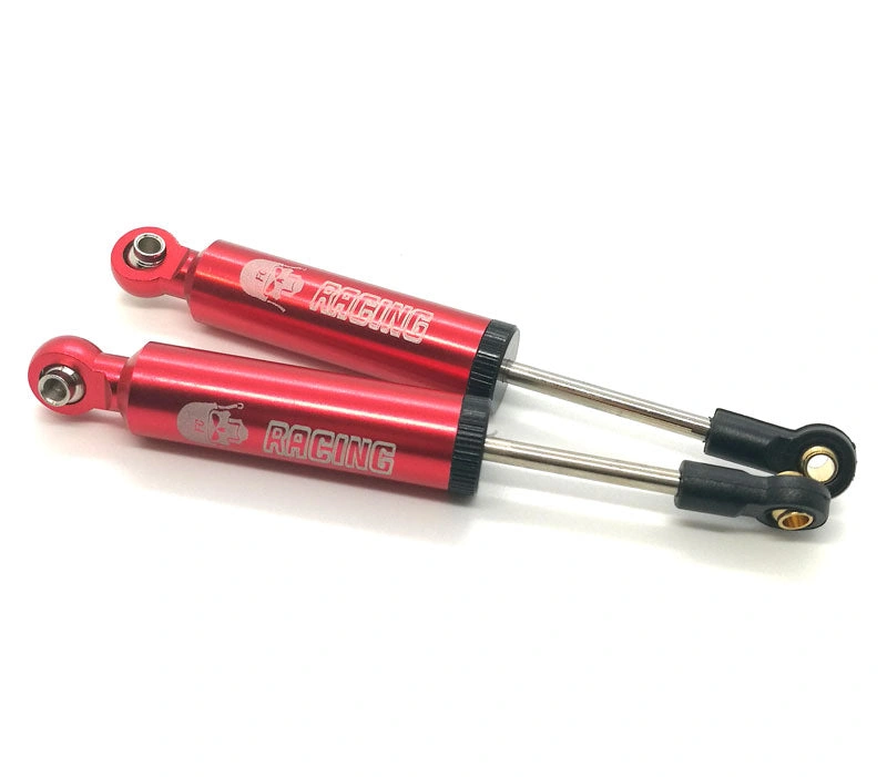 Red Hot Shocks! 90mm Crawler Upgrade for SCX10 & TRX4 - Ride Smooth & Look Sweet!